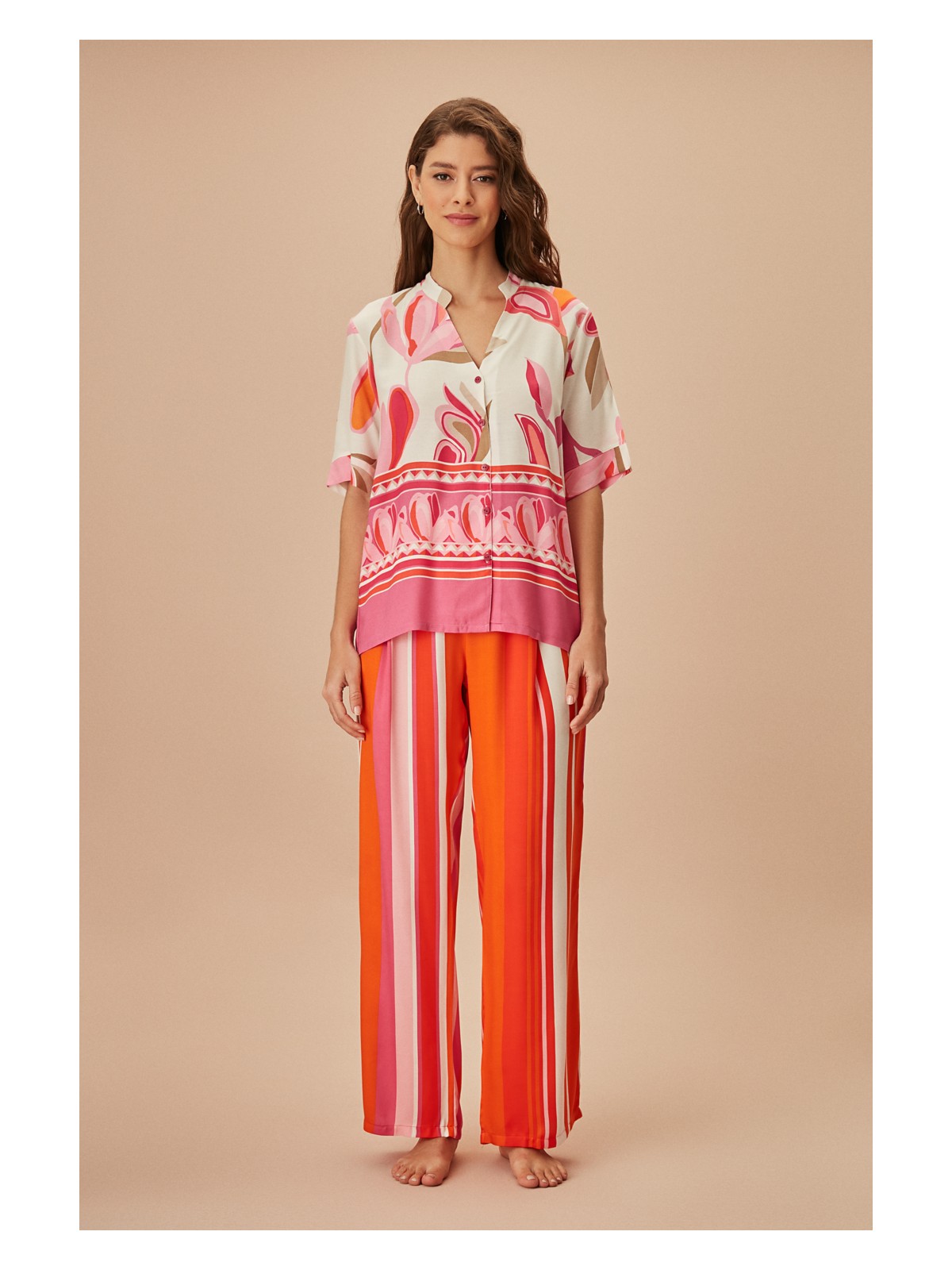 Suwen Carcee Maskülen Pijama Takımı - Görsel 3