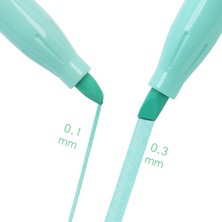 Mingjinshop3 6 Adet Karışık Renk Stili Pılot Sw-Fl Frixion Silinebilir Fosforlu Kalem Pastel Renkli Floresan Marker Peolors Japonya (Yurt Dışından)