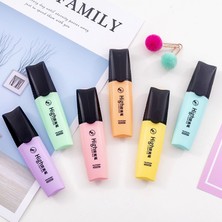 Mingjinshop3 F Stili 1 Adet Acıbadem Kurabiyesi Fosforlu Sevimli Eğimli Kafa Floresan Kalem Çocuklar Graffiti Marker Kalem Mermi Joural Kırtasiye Malzemeleri (Yurt Dışından)