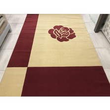 Burak Halı Vizyon Carving 9044 Krem 200X300 Krem Kırmızı 6 M2 !