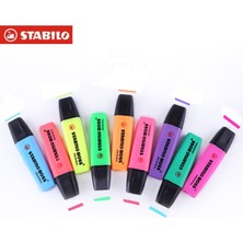 Mingjinshop3 Mor Tarzı 1 Adet Almanya Stabilo Fosforlu Kalem Boss Boss Renk Işaretleyici Vuruşları Odak Notları Kalem (Yurt Dışından)