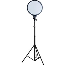 Coverzone 14 Inç (36CM) Halka LED Işık + Tripod Stüdyo Işığı Ürün ve Görsel Fotoğraflama Işığı Fotoğraf Makinesi Kamera Youtuber Twich Yayıncı Işığı