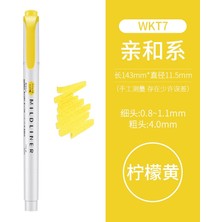 Mingjinshop3 1 Adet Mly Tarzı Zebra Fosforlu Kalem, Çift Kafa Fosforlu Kalemler Çocuklar Için Sevimli Sanat Mark Kalem Grafiti Boyama Kırtasiye Okul Sanat Malzemeleri (Yurt Dışından)