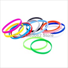 Qiuhong Shop Çocuk 160X5X2MM Stili Mor Lot 5mm Genişlik Çocuk Plastik Handband Doğum Günü Bilekliği Kid ve Toddle Için Hediye (Yurt Dışından)