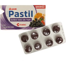 Ülker Pastil Kara Mürver + Aserola + Çinko + Propolis 8 Adet