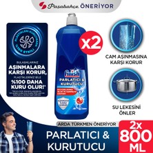 Finish Bulaşık Makinesi Parlatıcı 2x800 ml