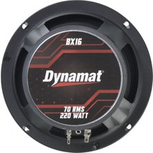 Dynamat 16 cm 220W Midrange Hoparlör (2 Adet) Bx-16