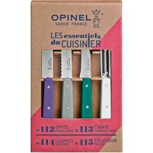 Opinel Art Déco 4 Essentials Mutfak Bıçağı Seti