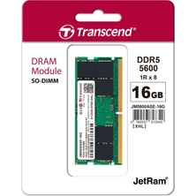 Transcend JM5600ASE-16G 16GB Ddr5 5600MHZ CL46 1.1V Notebook Ram