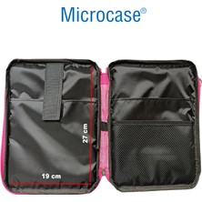 Microcase Samsung Tab S9 11 Inch Tablet Uyumlu Tablet Çanta+Türkçe Bluetooth Klavye +Mouse+ Standı - Pembe AL8127