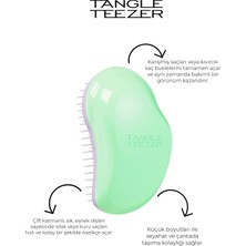 Tangle Teezer Original Thick & Curly Pixie Green Fondant Saç Fırçası