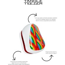 Tangle Teezer Compact Styler Rainbow Galore Saç Fırçası