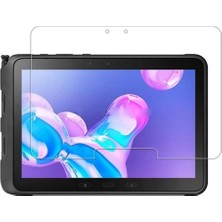 Coolacs Samsung Galaxy Tab Active 4 Pro T630 ile Uyumlu Kırılmaz Tablet Temperli Cam Ekran Koruyucu