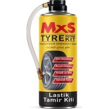 Mxs Lastik Tamir Spreyi 400 ml Pratik ve Hızlı Lastik Tamiri İçin Güvenilir Ürün