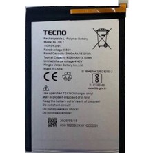 Senal Store Tecno Spark 4 Pil Batarya Bl-39 Lt- Spark 4 Pro