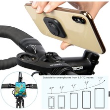 Yunjin Shop Metal Set Stili Bisiklet Telefon Tutucu Garmin Evrensel Gps Braketi Akıllı Telefon Standı Mtb Yol Bisikleti Gopro Için Gidonda Cep Telefonu Desteği (Yurt Dışından)