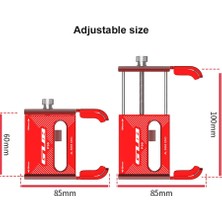 Yunjin Shop P30 - Kırmızı Stil Gub Alüminyum Bisiklet Telefon Tutucu Bisiklet Mobil Cep Telefonu Suporte Motosiklet Gidon Klip iPhone Samsung Xiaomi Huawei Için Standı (Yurt Dışından)