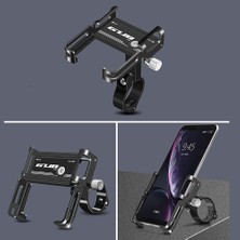 Yunjin Shop P30 Şerit Stili Gub Bisiklet Telefon Tutucu Alüminyum Alaşımlı Bisiklet 3.5 Ila 7 Ione Scooter Için Standı Motosiklet Montaj Desteği Bisiklet Aksesuarları (Yurt Dışından)