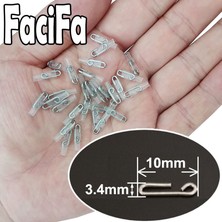 Tlg Shop Şeffaf 10MM Tarzı Eces Enganche Rapido Hızlı Balık Tutma Çıtçıtları Enchufe Rapido Emniyet Kurşun Çıtçıt Balık Tutma Aksesuarları Konnektör Hızlı Kanca (Yurt Dışından)