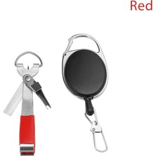 Tlg Shop Kırmızı Set Stili Balıkçılık Hızlı Düğüm Bağlama Aracı Hızlı Çizgi Kesici Makası Sinek Makası Makası Kanca Kalemtıraş Paslanmaz Çelik Olta Takımı (Yurt Dışından)