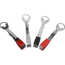 Tlg Shop Kırmızı Set Stili Balıkçılık Hızlı Düğüm Bağlama Aracı Hızlı Çizgi Kesici Makası Sinek Makası Makası Kanca Kalemtıraş Paslanmaz Çelik Olta Takımı (Yurt Dışından)