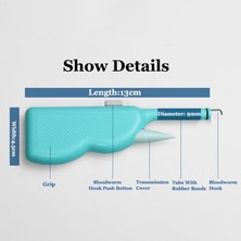 Tlg Shop Lastik Bantlar Tarzı Yeni Solucan Kan Kurdu Klip Cihazı Taşınabilir Abs Olta Takımı Balıkçılık Yemler Cazibesi Aksesuar Zeka Lastik Bantlar (Yurt Dışından)