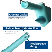 Tlg Shop Lastik Bantlar Tarzı Yeni Solucan Kan Kurdu Klip Cihazı Taşınabilir Abs Olta Takımı Balıkçılık Yemler Cazibesi Aksesuar Zeka Lastik Bantlar (Yurt Dışından)