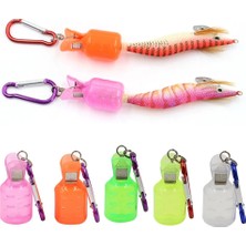 Tlg Shop Yeşil Stil 5 Adet Jig Kanca Kapakları Koruyucu Karabinalı Egi Balıkçılık Cazibesi ve Ahşap Karides Balık Tiz Kancaları Jig Kalamar Şemsiye Kancası Şapka (Yurt Dışından)