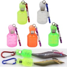 Tlg Shop Yeşil Stil 5 Adet Jig Kanca Kapakları Koruyucu Karabinalı Egi Balıkçılık Cazibesi ve Ahşap Karides Balık Tiz Kancaları Jig Kalamar Şemsiye Kancası Şapka (Yurt Dışından)