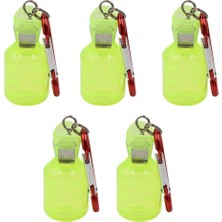 Tlg Shop Yeşil Stil 5 Adet Jig Kanca Kapakları Koruyucu Karabinalı Egi Balıkçılık Cazibesi ve Ahşap Karides Balık Tiz Kancaları Jig Kalamar Şemsiye Kancası Şapka (Yurt Dışından)