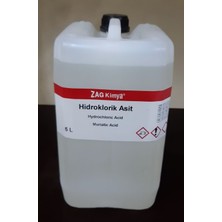 Zag Kimya Hidroklorik Asit %30-33 (Teknik Kalite) - 10 Lt