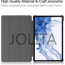 Jolita Samsung Galaxy Tab S9 Pu Deri Tablet Kılıfı Trifold Stand (Yurt Dışından)