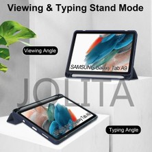 Jolita Samsung Galaxy Tab A9 SM-X110/SM-115 Için Darbeye Dayanıklı Şeffaf Tablet Kılıfı (Yurt Dışından)