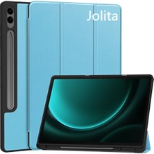 Jolita Samsung Galaxy Tab S9 Fe Plus Için Otomatik Uyandırma Uyku Özellikli Darbeye Dayanıklı Tablet Kılıfı (Yurt Dışından)