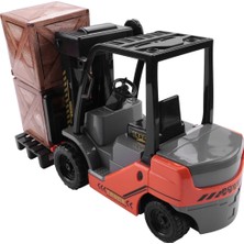 Decisive 1:22 Ölçekli Lnertial Forklift Sürtünme Forklift Palet Kargo Depo Kamyon Araç Modeli Oyuncak Forklift Çocuklar Için (Yurt Dışından)