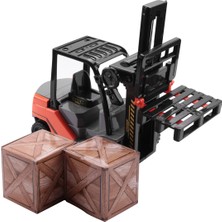 Decisive 1:22 Ölçekli Lnertial Forklift Sürtünme Forklift Palet Kargo Depo Kamyon Araç Modeli Oyuncak Forklift Çocuklar Için (Yurt Dışından)