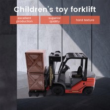 Decisive 1:22 Ölçekli Lnertial Forklift Sürtünme Forklift Palet Kargo Depo Kamyon Araç Modeli Oyuncak Forklift Çocuklar Için (Yurt Dışından)