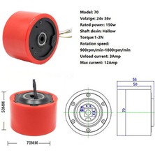 Decisive 5065 70MM Fırçasız Sensörlü Tekerlek Motoru Elektrikli Dengeleme Scooter Kaykay Yedek Parçaları (Yurt Dışından)