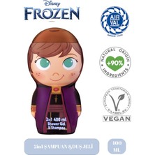 Air-Val Lisanslı Frozen Anna Ambalajlı Şampuan ve Duş Jeli Büyük Boy 400ML