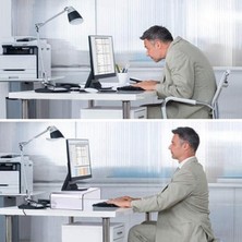 Şeffaf Monitör Yükseltici | Monitör Standı | Monitör Altlığı