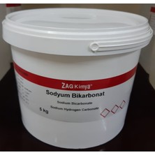 Zag Kimya Sodyum Bikarbonat %99 (Teknik Kalite) - 5 kg