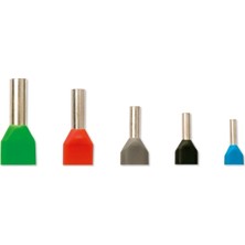 Şafak 2X4MM  Izoleli Çift Girişli Yüksük