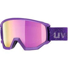 Uvex Athletic FM Koyu Kayak Gözlüğü Yeşil/Pembe