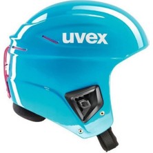 Uvex Helmet 5 Jun Race Cyan Çocuk Kask Pembe