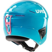 Uvex Helmet 5 Jun Race Cyan Çocuk Kask Pembe