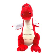 PopŞeker Sevimli Oyuncak Pelüş Ejderha Dinozor Ejderha Peluş 37CM.