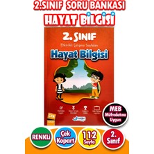 Harika Kitap 2. Sınıf Hayat Bilgisi - Etkinlikli Çalışma ve Soru Bankası Kitabı