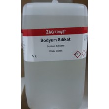 Zag Kimya Sodyum Silikat (Modül-2 - Bome 36-50) (Teknik Kalite) - 10 Lt
