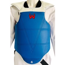 Whiteface Taekwondo Safeguard (Göğüs Koruyucu) Çift Taraflı (Mavi-Kırmızı)