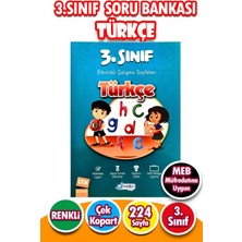 Harika Kitap 3. Sınıf Türkçe - Etkinlikli Çalışma ve Soru Bankası Kitabı